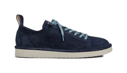 SCARPA ALLACCIATA P01 UOMO IN SUEDE NIGHT